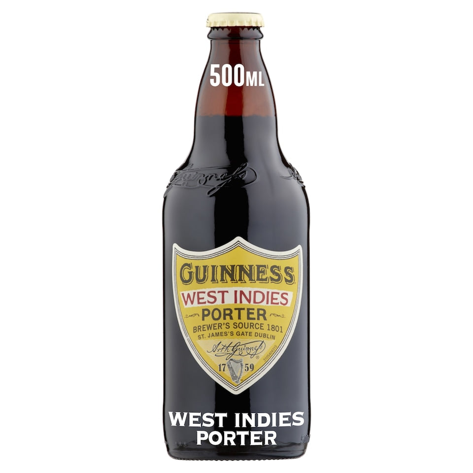 Guinness West Indies Porter Beer, 500ml - Premier Ravensdale