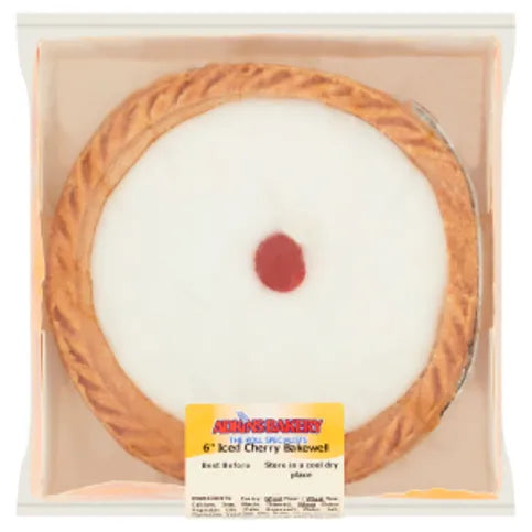 Adkins Bakery 6 Iced Cherry Bakewell