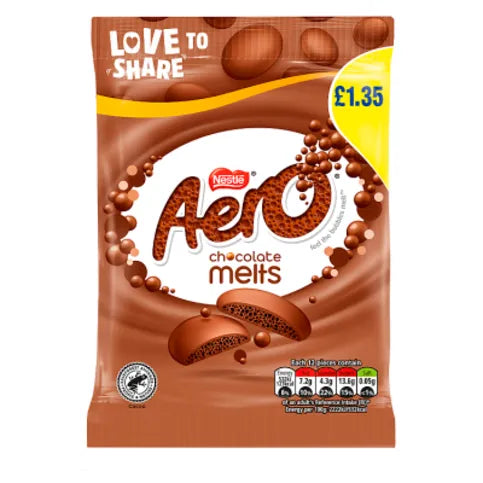 Aero Chocolate Melts 80g - Premier Ravensdale