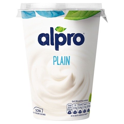 Alpro Plain Yoghurt Alternative 500g