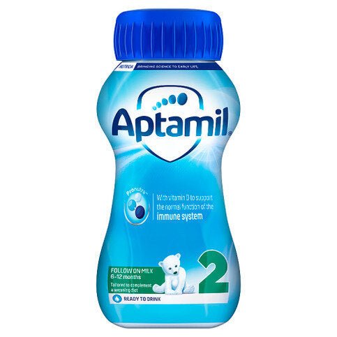 Aptamil 2 Follow On Baby Milk Formula 6 - 12 Months 200ml - Premier Ravensdale