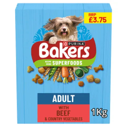 Bakers Adult with Tasty Beef & Country Vegetables 1kg