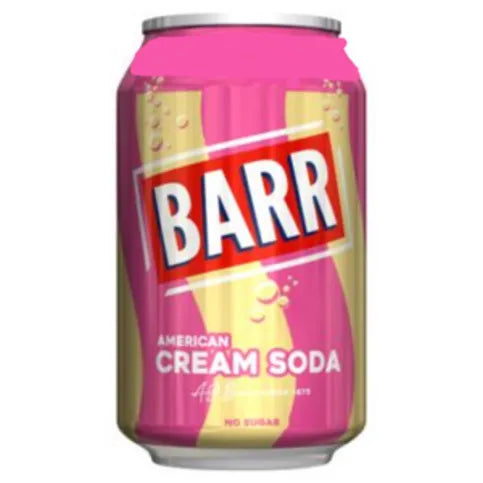 Barrs American Cream Soda Can 330ml