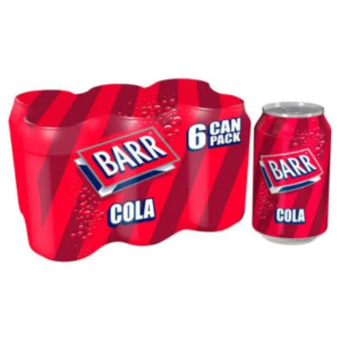 Barrs Cola 6x330ml