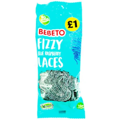 Bebeto Fizzy Blue Laces 160g