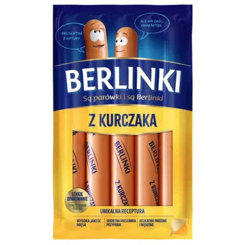 Berlinki z Kurczka/ Chicken Sausages 250g