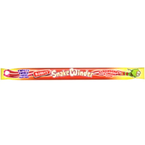 Bobby's Snake Winder Strawberry & Cream Flavour 30g