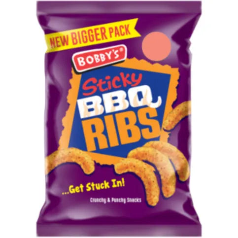 Bobbys Sticky BBQ Ribs 70g