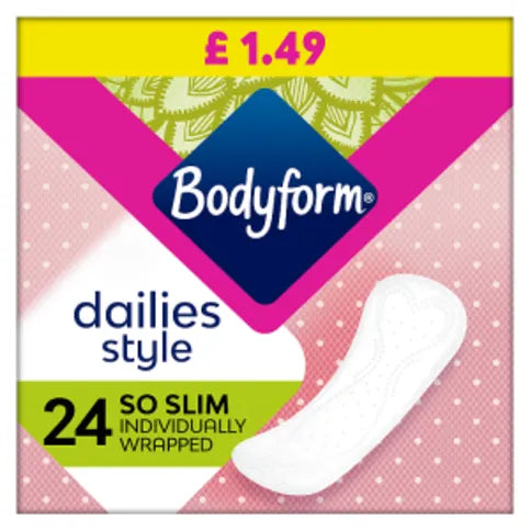 Bodyform Dailies So Slim Panty Liners 24 pack