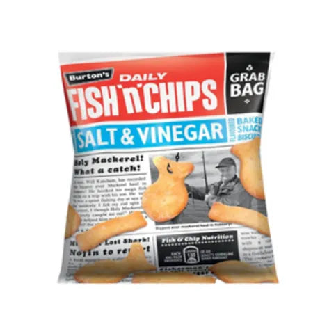 Burtons Fish And Chips 40g bag