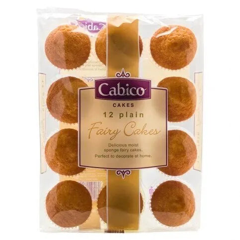Cabico Plain Fairy Cakes 12 Pack - Premier Ravensdale
