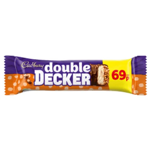 Cadbury Double Decker Chocolate Bar 54.5g