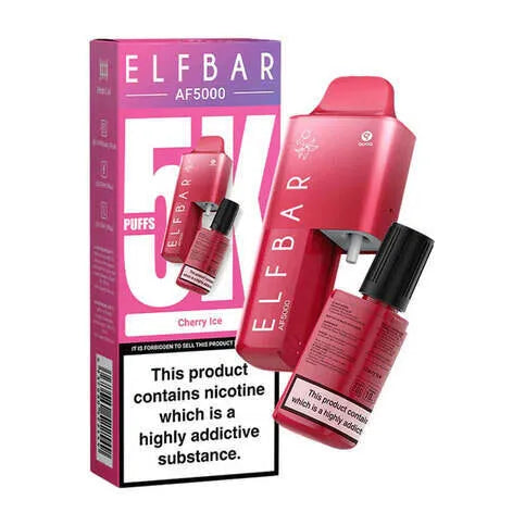 Elf Bar Cherry Ice 5k Puffs - Premier Ravensdale