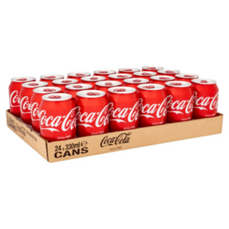 Coca Cola 330ml 24 pack - Premier Ravensdale