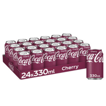 Coca Cola Cherry 330ml 24 pack - Premier Ravensdale
