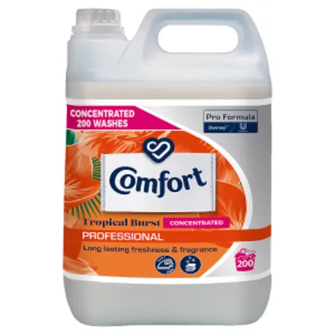 Comfort Professional Formula Tropical Burst Concentrated Fabric Softener 2 x 5L