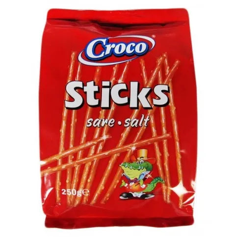 Croco Salted Pretzel Sticks 250g - Premier Ravensdale