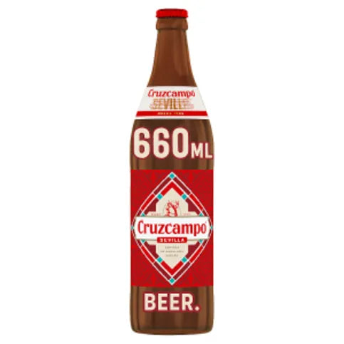 Cruzcampo Sevilla 660ml - Premier Ravensdale