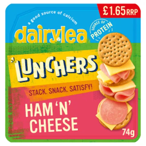 Dairylea Lunchers Ham 'N' Cheese 74g - Premier Ravensdale