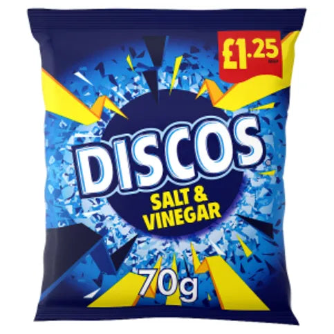 Discos Salt & Vinegar Flavour 70g