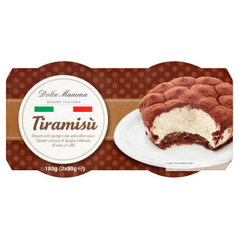 Dolce Mamma Tiramisu 2 x 90g - Premier Ravensdale