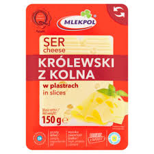 Mlekpol Krolewski z Kolna Cheese Slices 150g - Premier Ravensdale