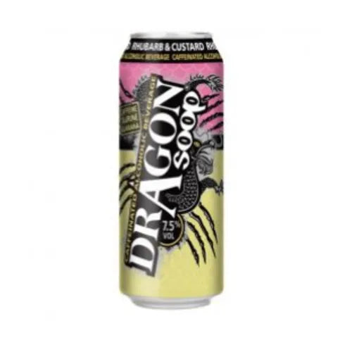 Dragon Soop Rhubarb & Custard 500ml - Premier Ravensdale