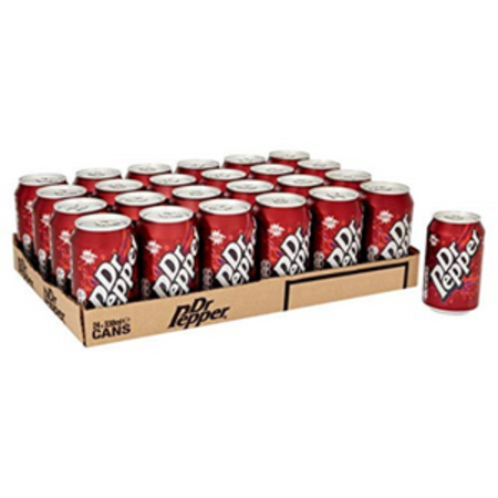 Dr Pepper 330ml 24 pack - Premier Ravensdale
