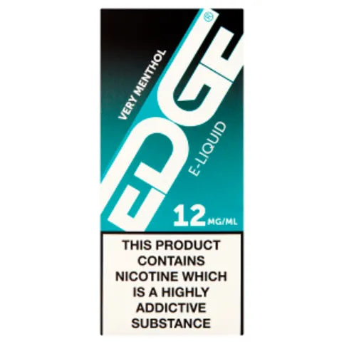 Edge E-Liquid 12mg Very Menthol 10ml - Premier Ravensdale