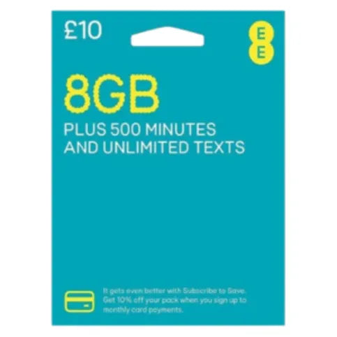 EE Prepay Sim Card