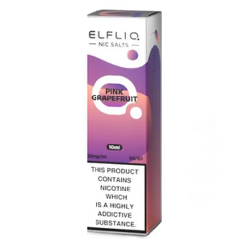 ELFLIQ Nic Salts E-liquids 10mg/ml Pink Grapefruit - Premier Ravensdale