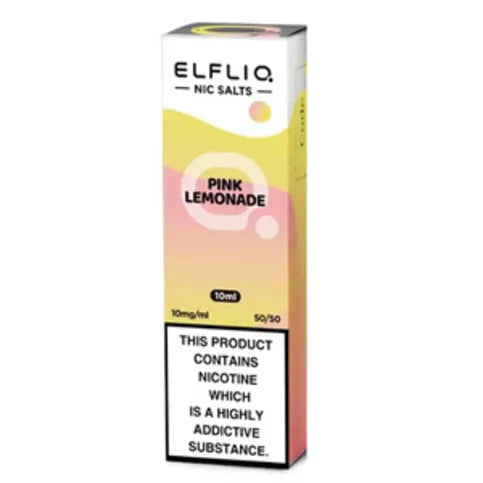 ELFLIQ Nic Salts E-liquids 10mg/ml Pink Lemonade - Premier Ravensdale