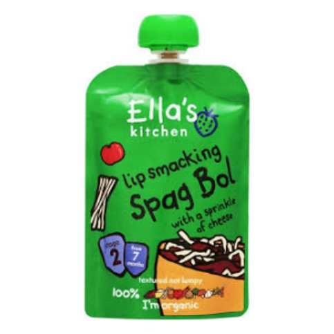 Ella's Kitchen Organic Spag Bol Baby Pouch 7+ Months 130g - Premier Ravensdale