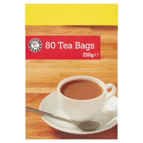 Euro Shopper Teabags 80 Pack