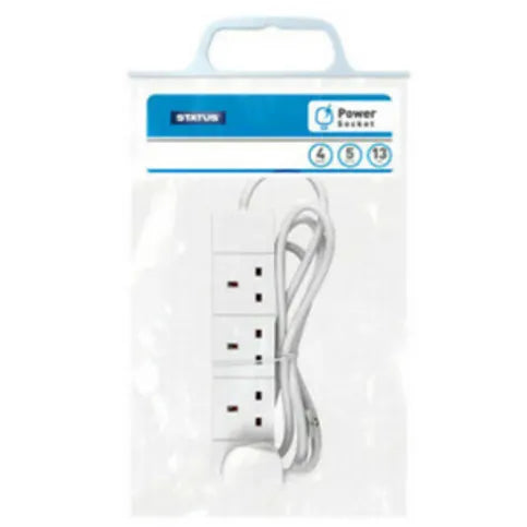 Status 4 Way 5 Meter Extension Lead