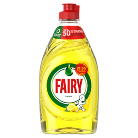 Fairy Lemon Washing Up Liquid with LiftAction 320ml - Premier Ravensdale