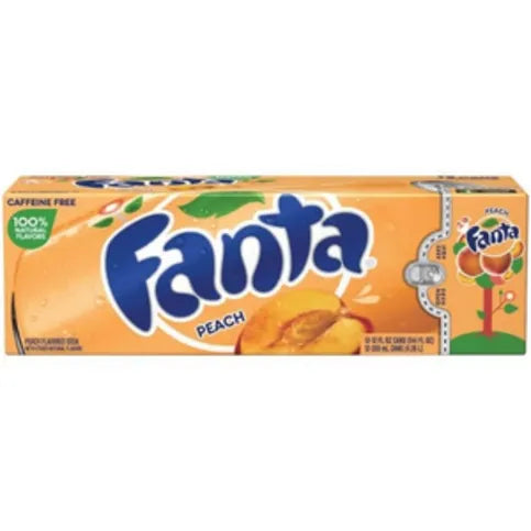 Fanta Peach 12 x 330ml Cans