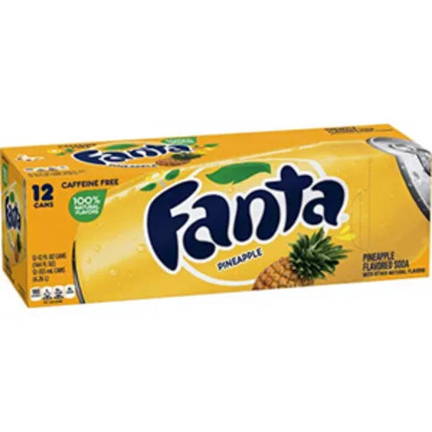 Fanta Pineapple 12 x 355ml - Premier Ravensdale