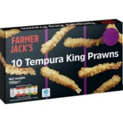 Farmer Jack's 10 Tempura King Prawns