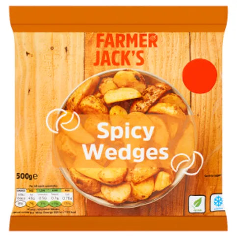 Farmer Jack's Spicy Wedges 500g - Premier Ravensdale