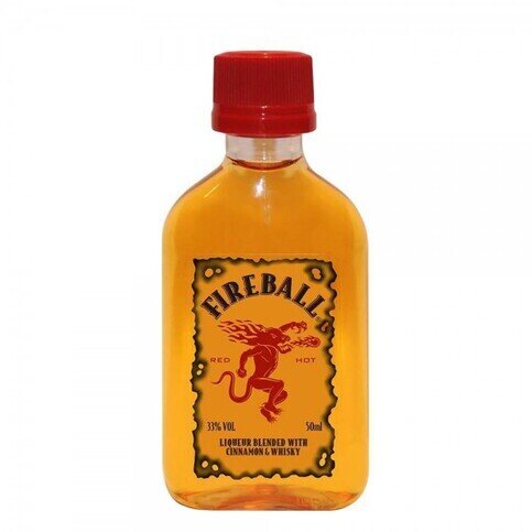 Fireball Cinnamon Whisky Liqueur 5cl - Premier Ravensdale
