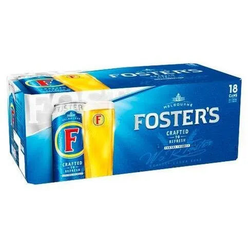 Foster's Lager Beer 18 x 440ml - Premier Ravensdale
