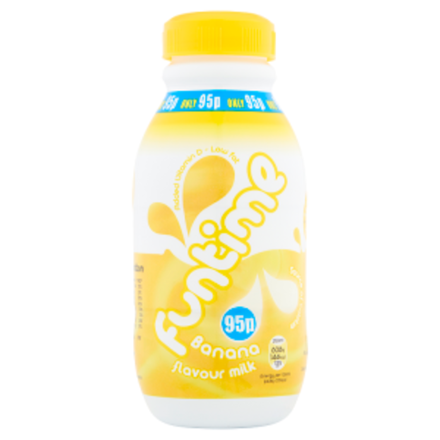 Funtime Banana Flavour Milk 500ml