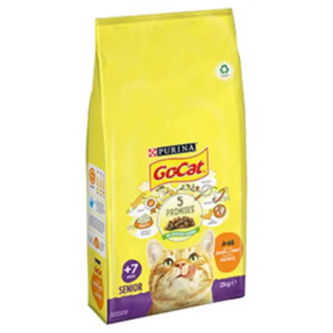 Go Cat Senior Chicken & Rice 2kg - Premier Ravensdale