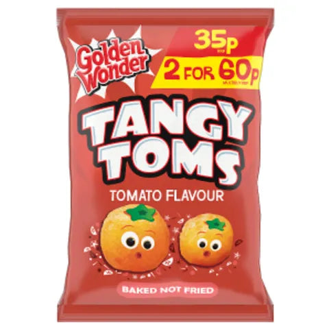 Golden Wonder Tangy Toms 22g - Premier Ravensdale