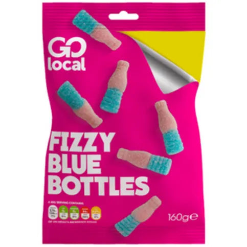 Go Local Fizzy Blue Bottles 160g