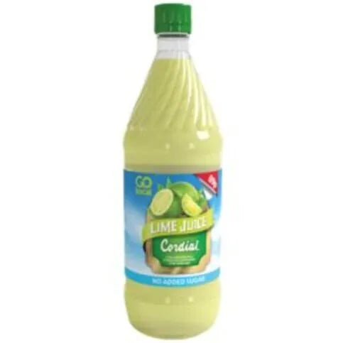 Go Local Lime Juice Cordial 1l