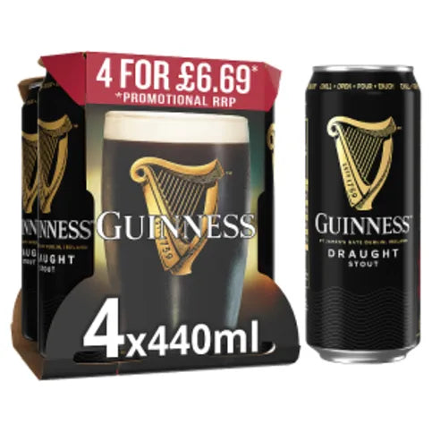 Guinness Draught In Can 440ml