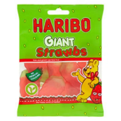 HARIBO Giant Strawbs 60g - Premier Ravensdale