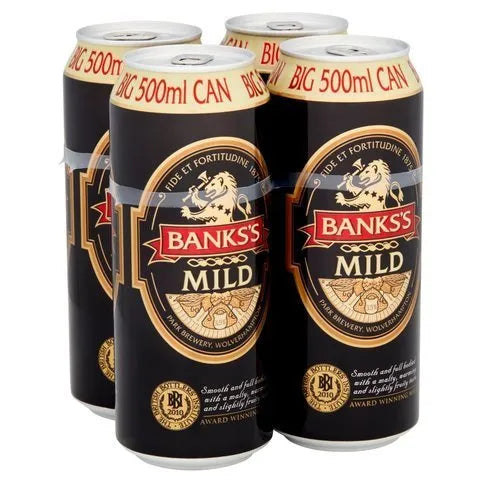 Banks's Mild 4 x 500ml - Premier Ravensdale